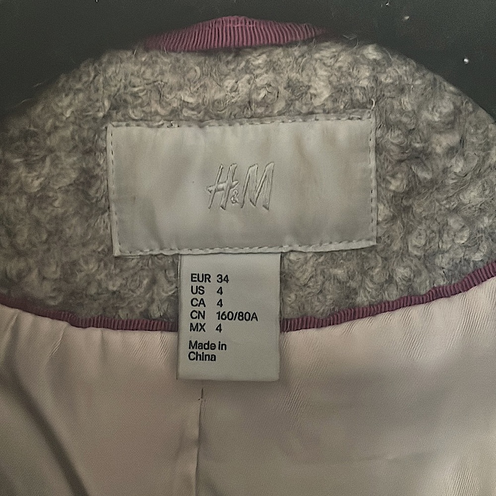 H&M gray coat - Picture 11 of 11